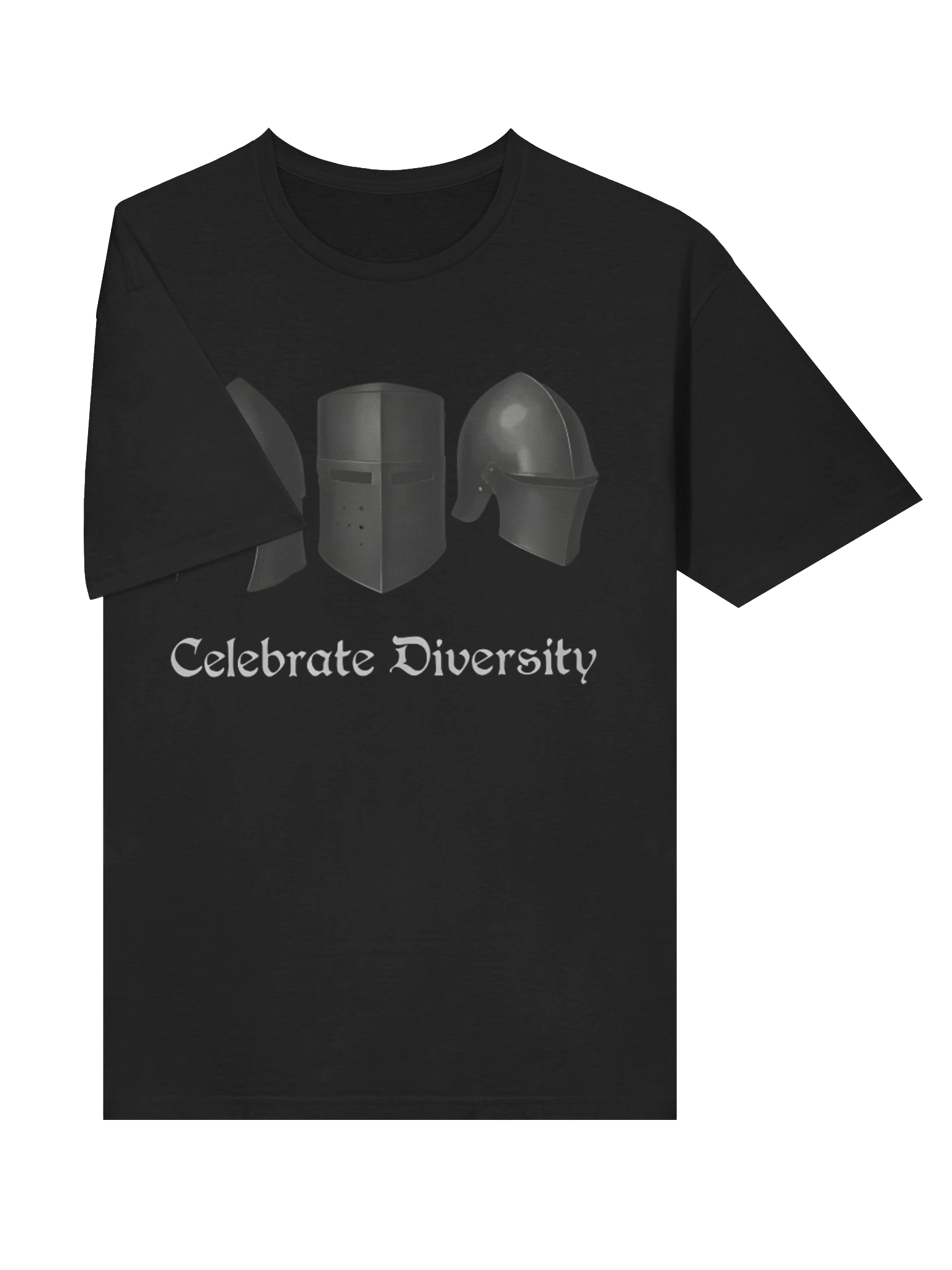 Medieval Helmets Celebrate Diversity T-Shirt product image (3)