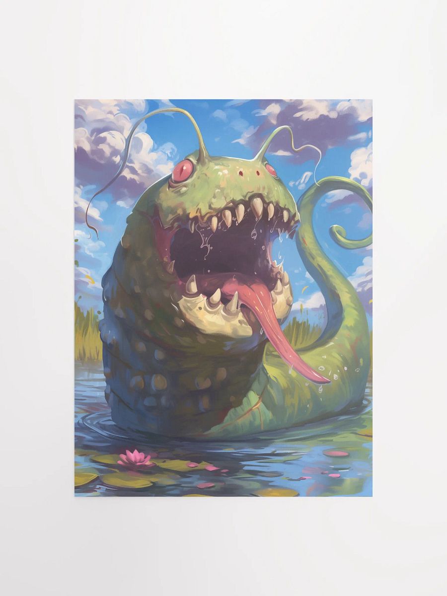 Ethereal Water Creature Poster product image (1)