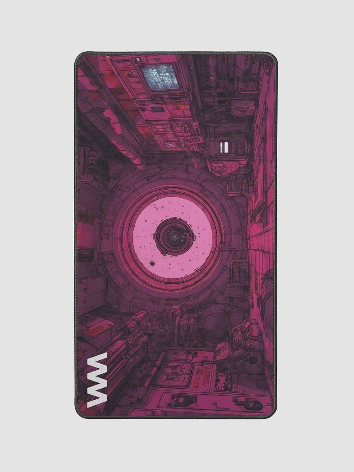 Neon Portal Desk Mat // 12” x 22” product image (1)