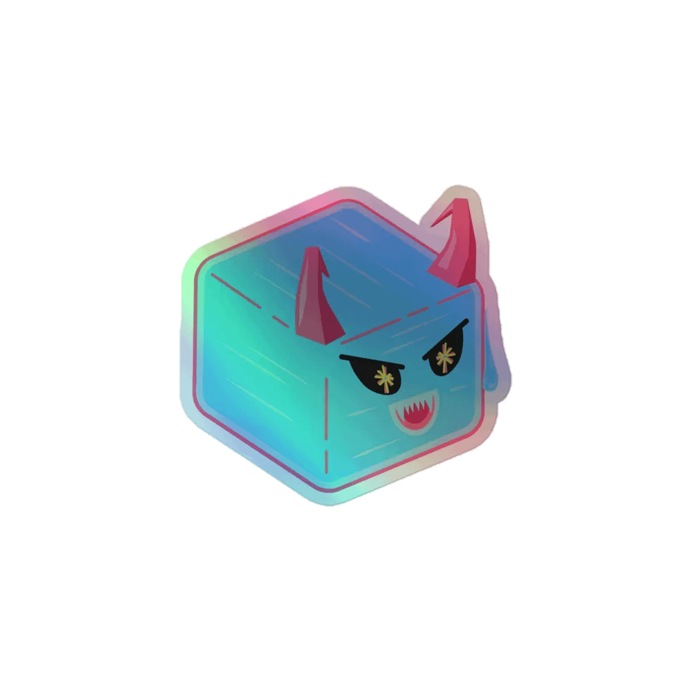 Heathen Ice Holographic Sticker product image (1)