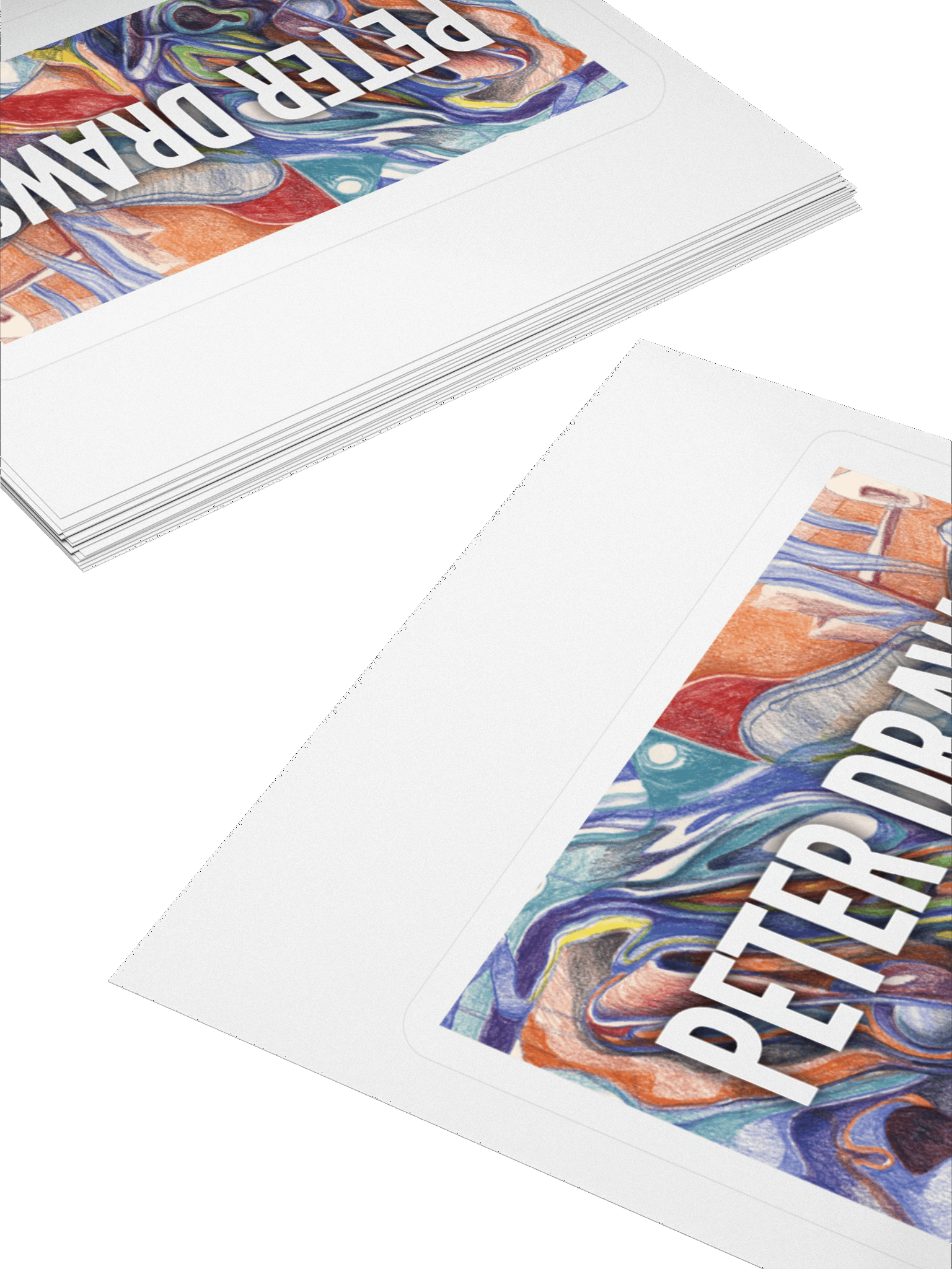 Peter Draws Colorful Sticker product image (7)