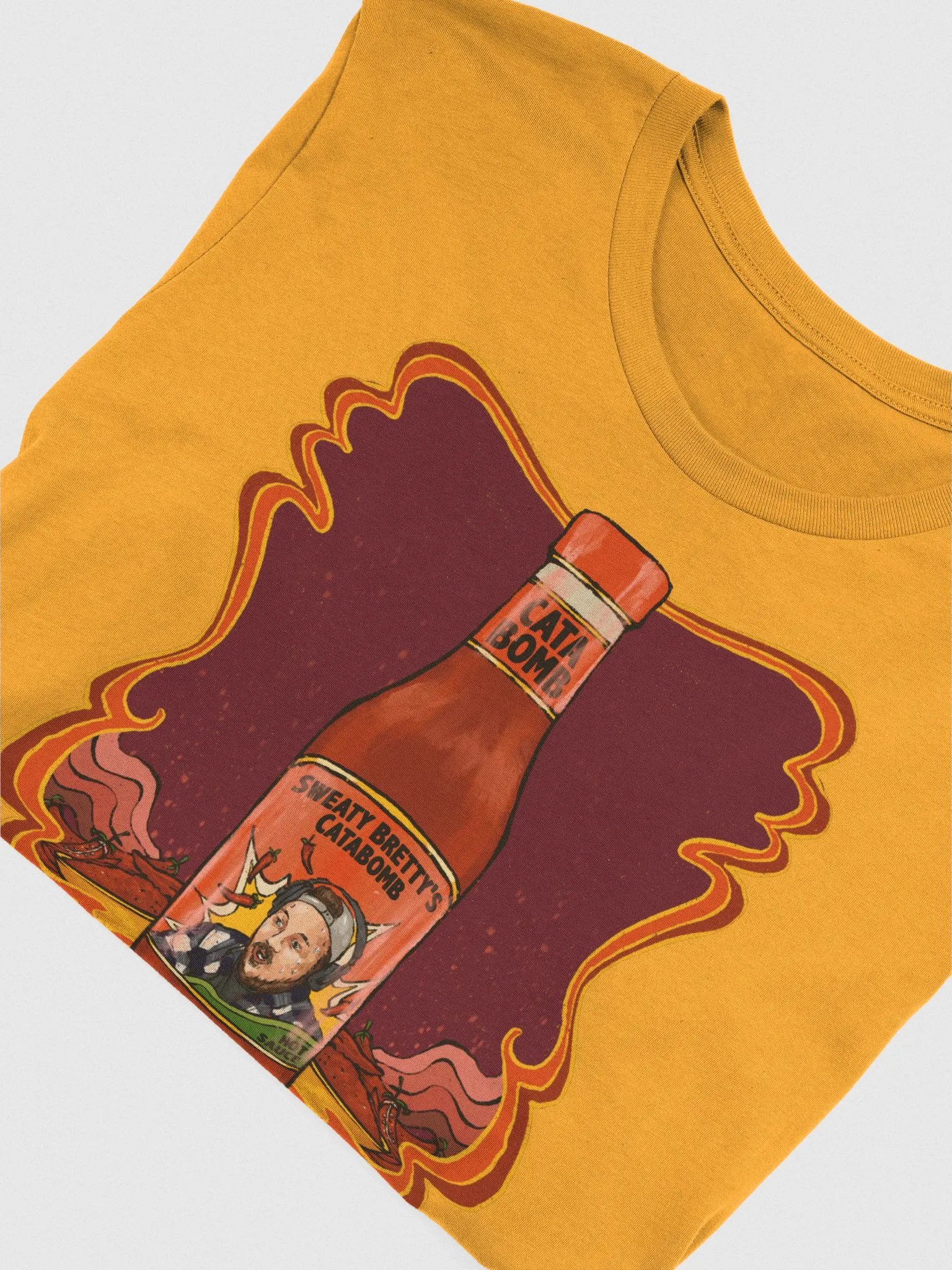 Sweaty Bretty Catabomb Hot Sauce T-Shirt product image (4)