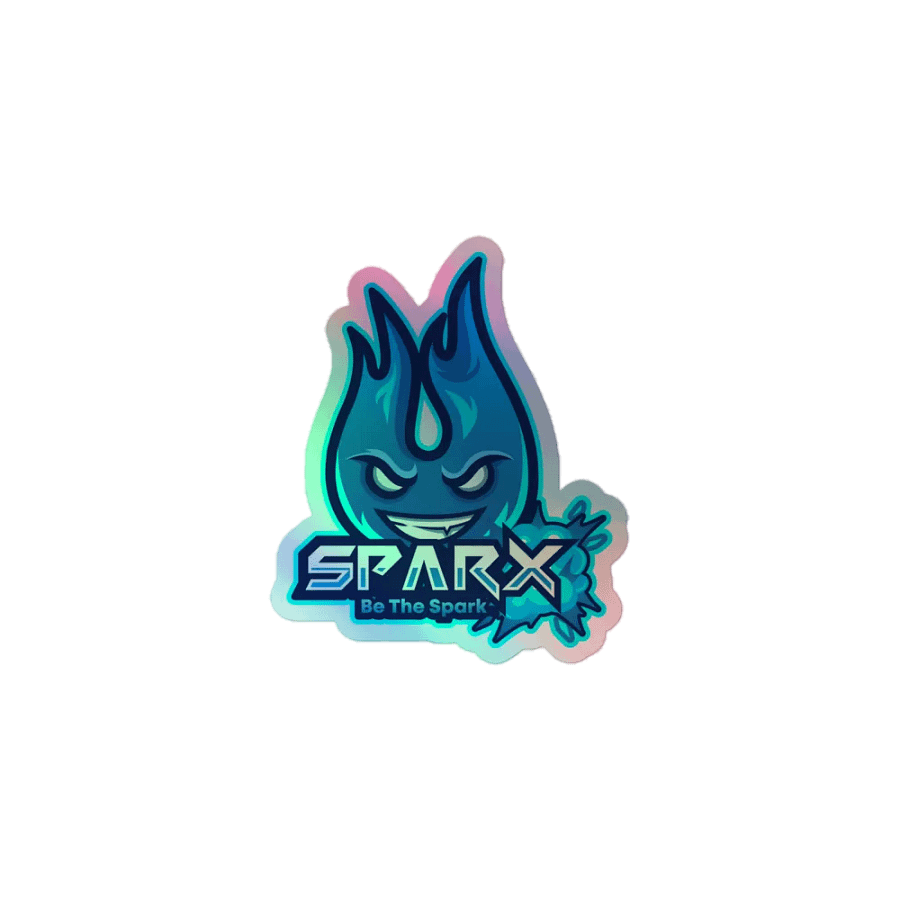 Holographic Sparx Sticker product image (1)