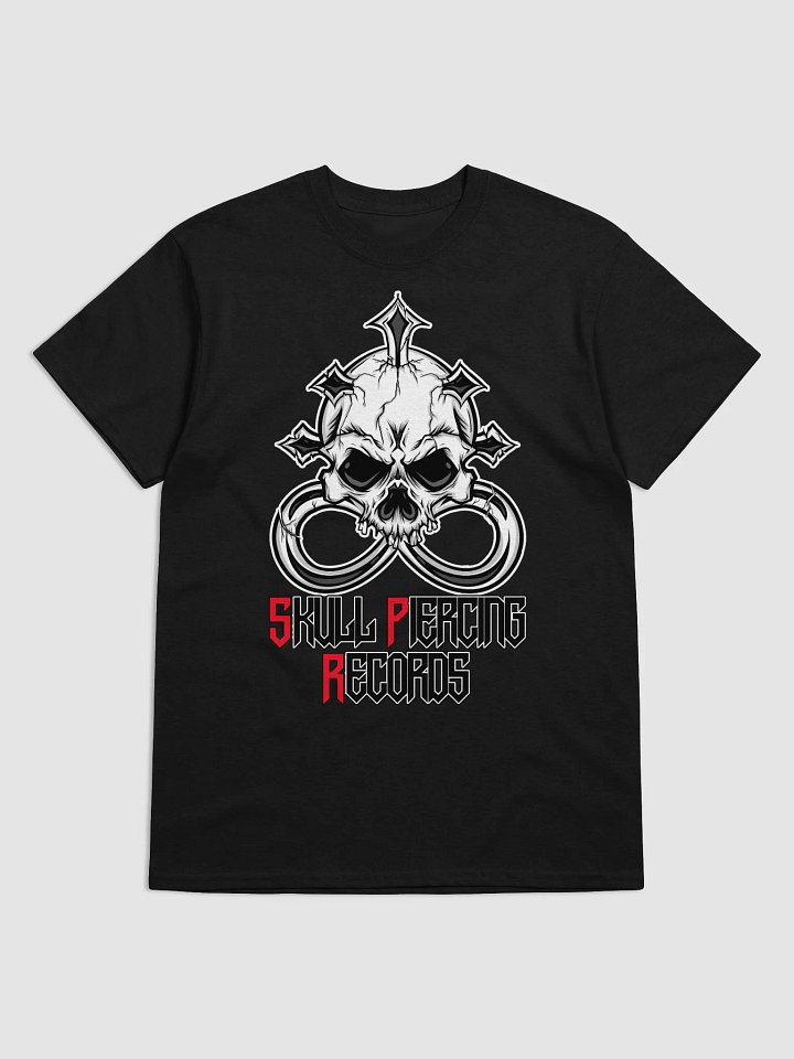 Skull Piercing Records Logo T-Shirt product image (1)