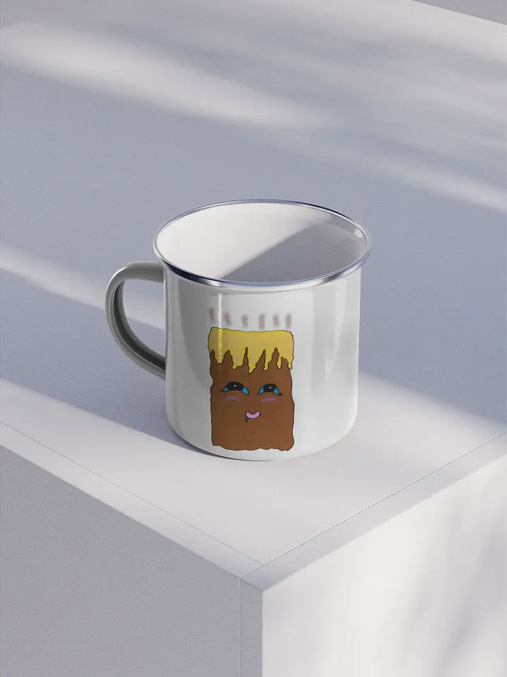 Cheesy Tot Enamel Mug product image (1)