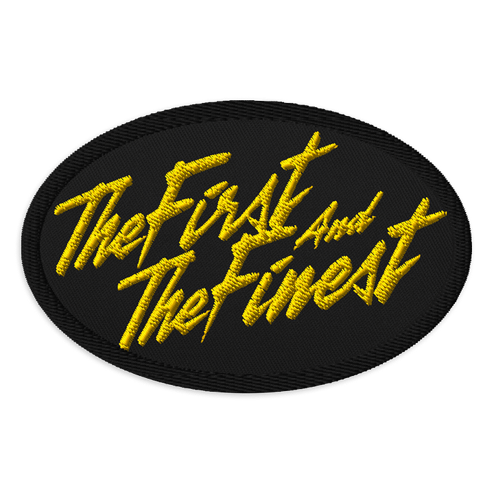 "THE FIRST" Yellow Patch product image (1)