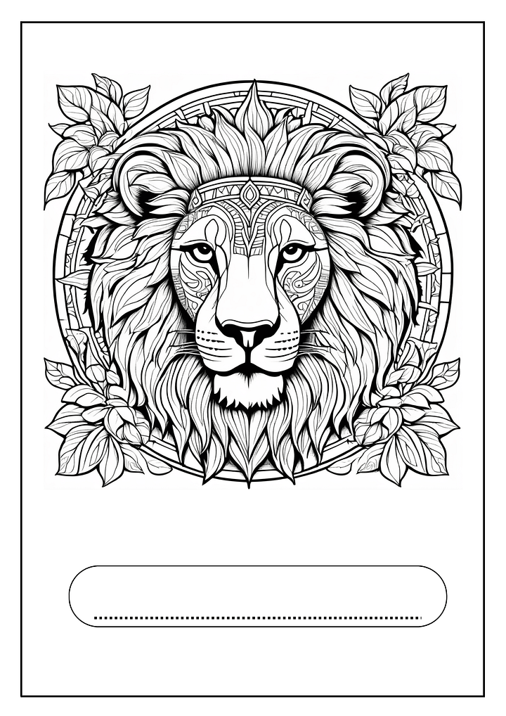 Animals Mandala Coloring Book 10+ product image (2)