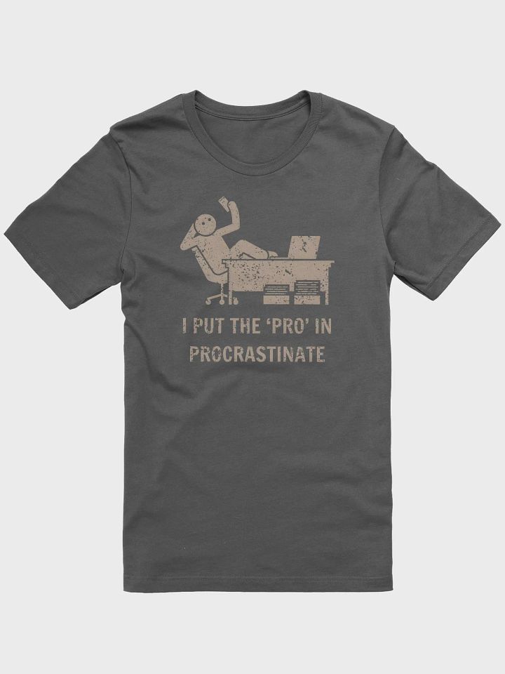 Procrastination Pro T-Shirt product image (1)