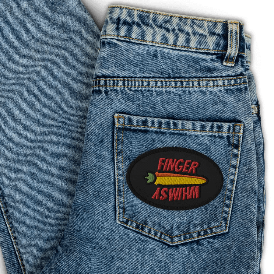 FINGER WHIMSY Embroidered Patch product image (7)