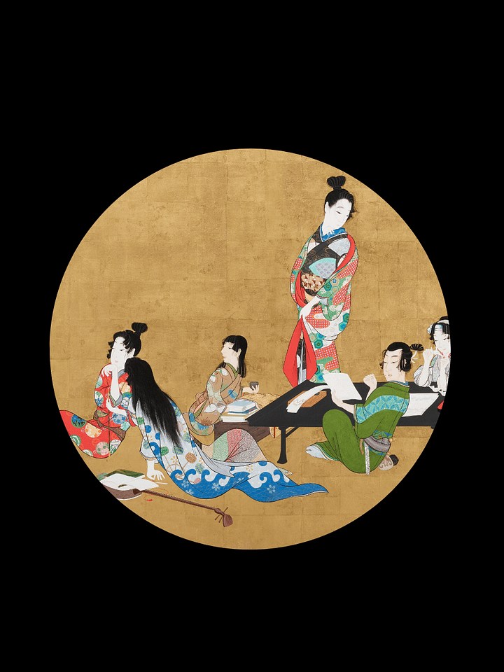 Elegant Kimono Art Hardcover JournalBook® product image (1)