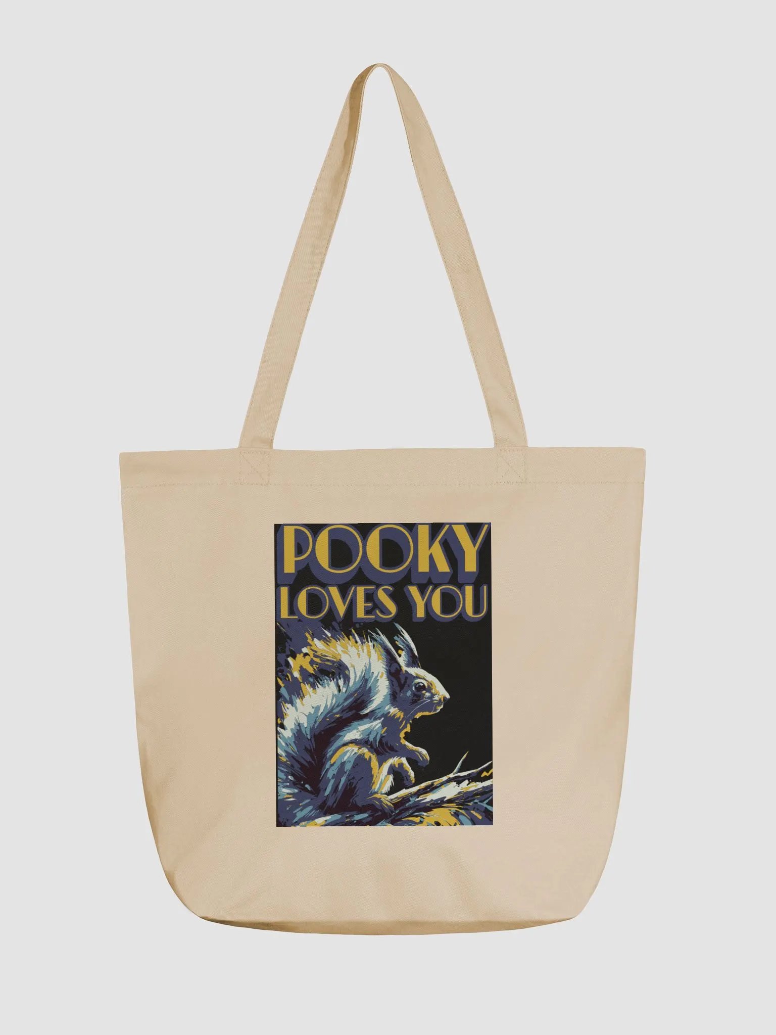 Pooky Loves You Eco-Friendly Tote Bag product image (1)