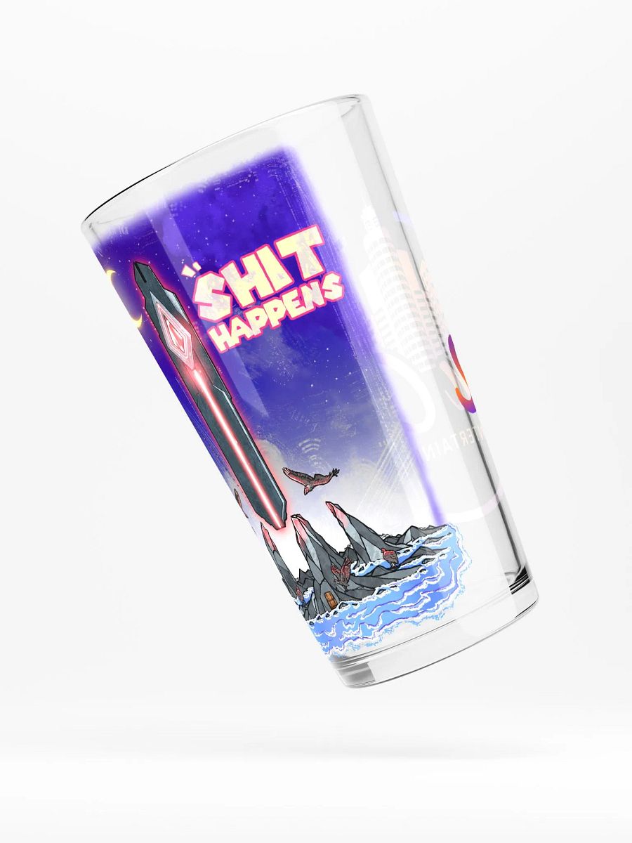 Shit Happens SCE Logo Shaker Pint Glass product image (4)