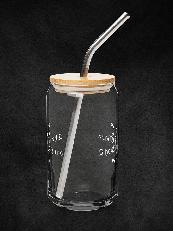 The Court of Chaos Glass with Lid and Straw product image (2)