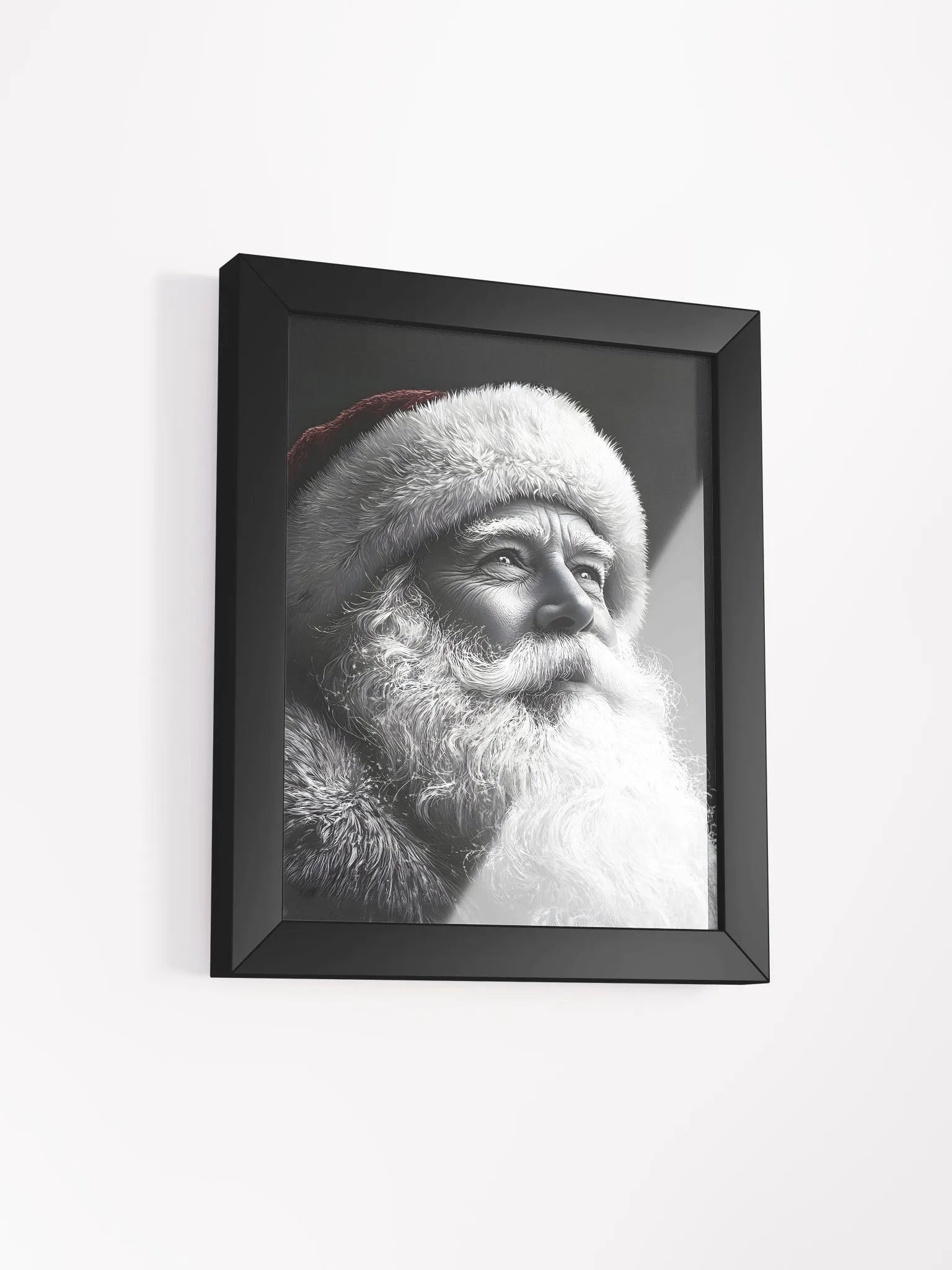 Santa Portrait Framed Poster product image (2)