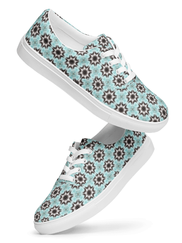 Symmetry in Bloom Canvas Shoes product image (4)