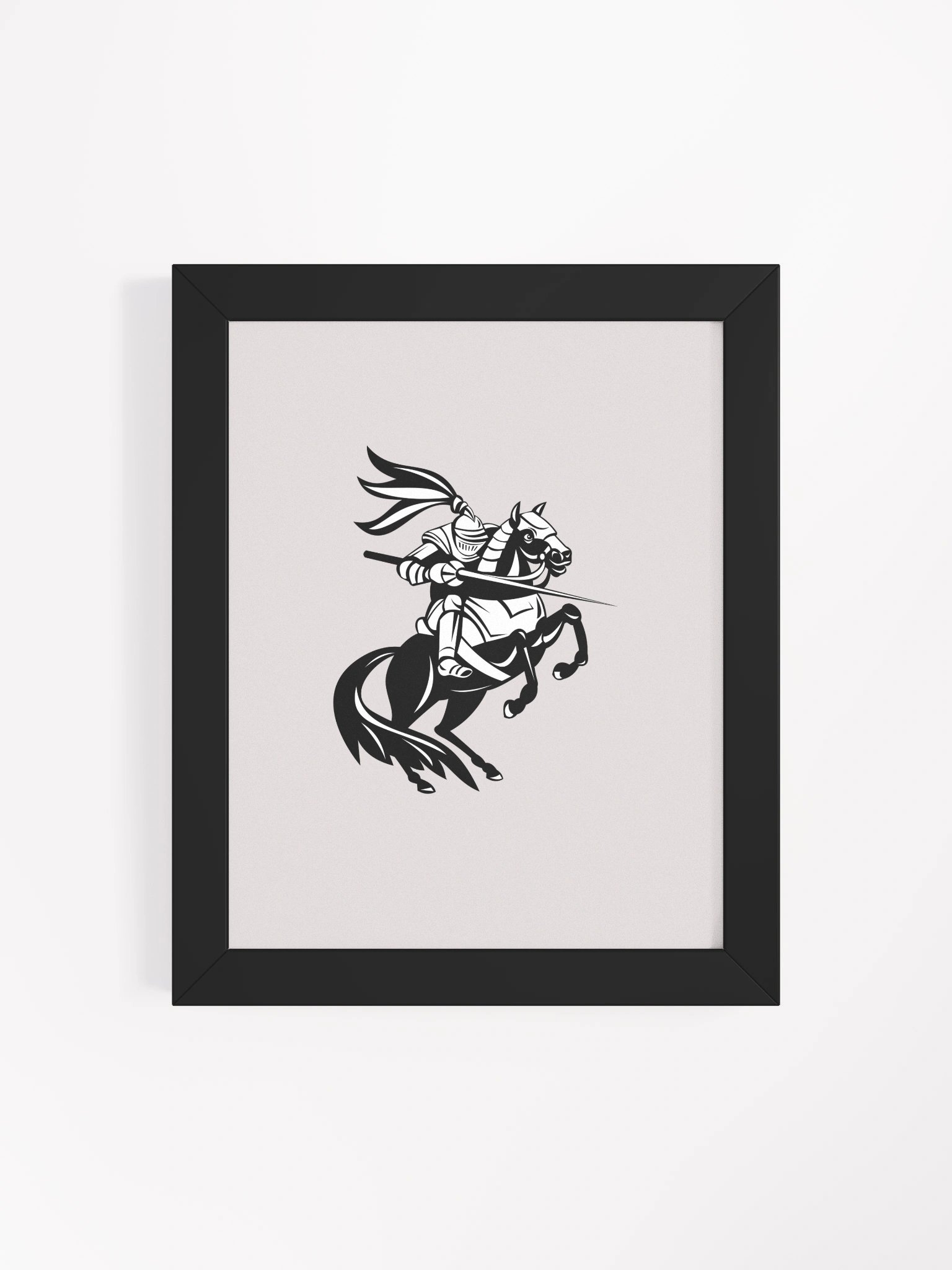 Knight's Valor Framed Poster product image (4)