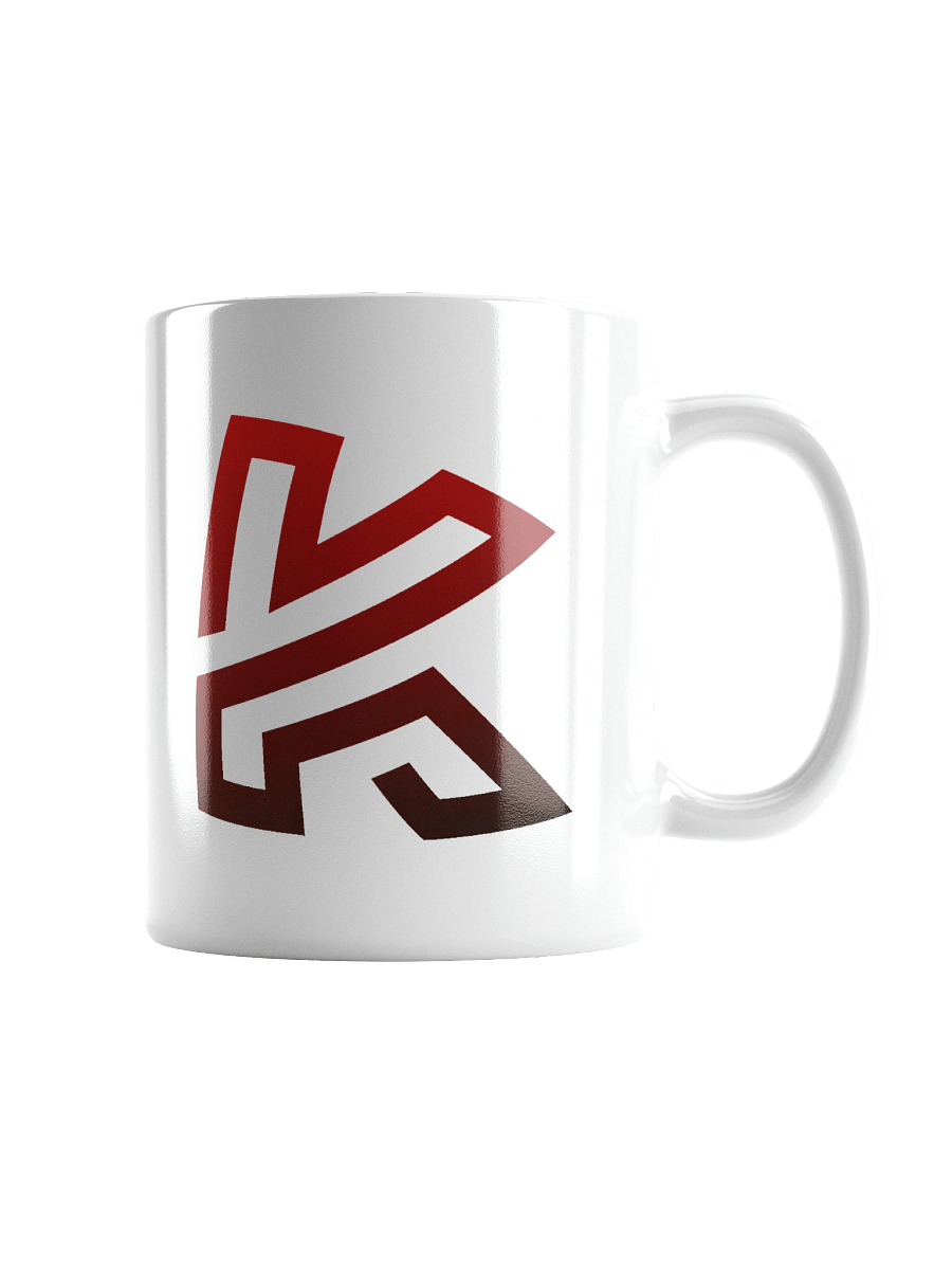 K Logo White Ceramic Mug product image (1)
