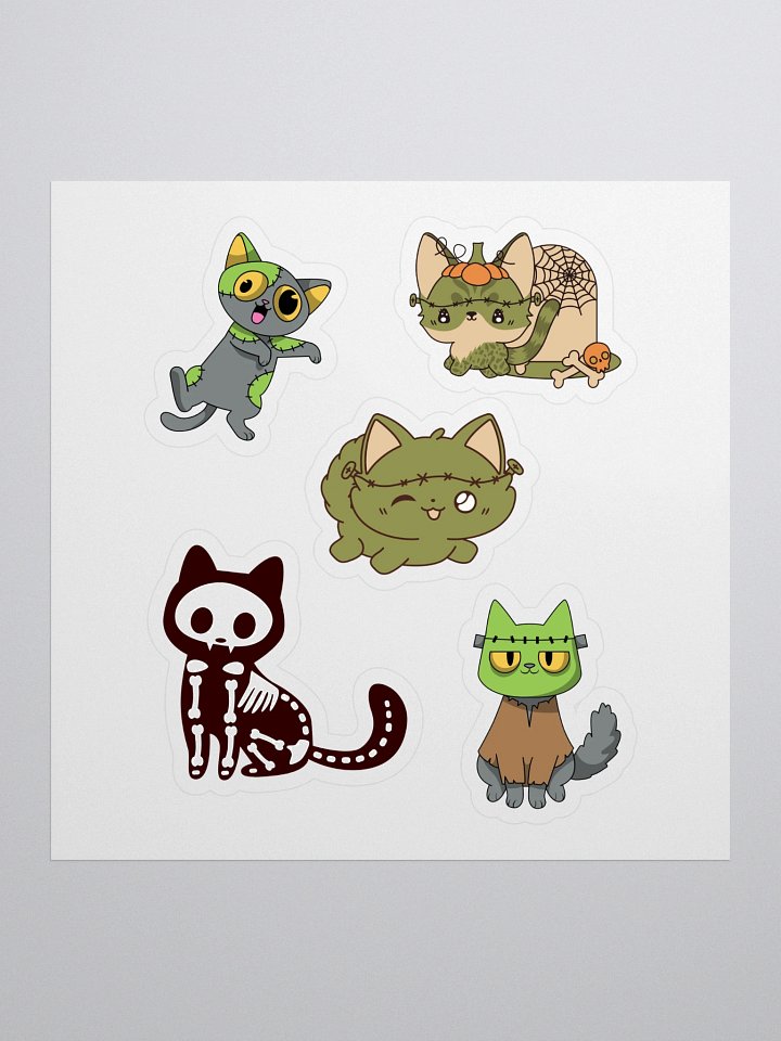 The Dawnbreaker's Zombie Cat Stickers product image (1)