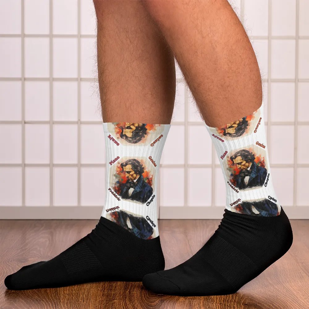 Frédéric Chopin - Piano Genius | Socks product image (12)