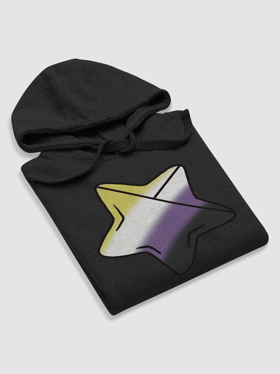 Non Binary Pride Folding Star Hoodie product image (45)
