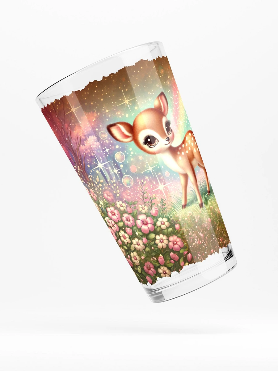 Rainbow Deer 16 oz Glass - Fantasy Glassware product image (4)