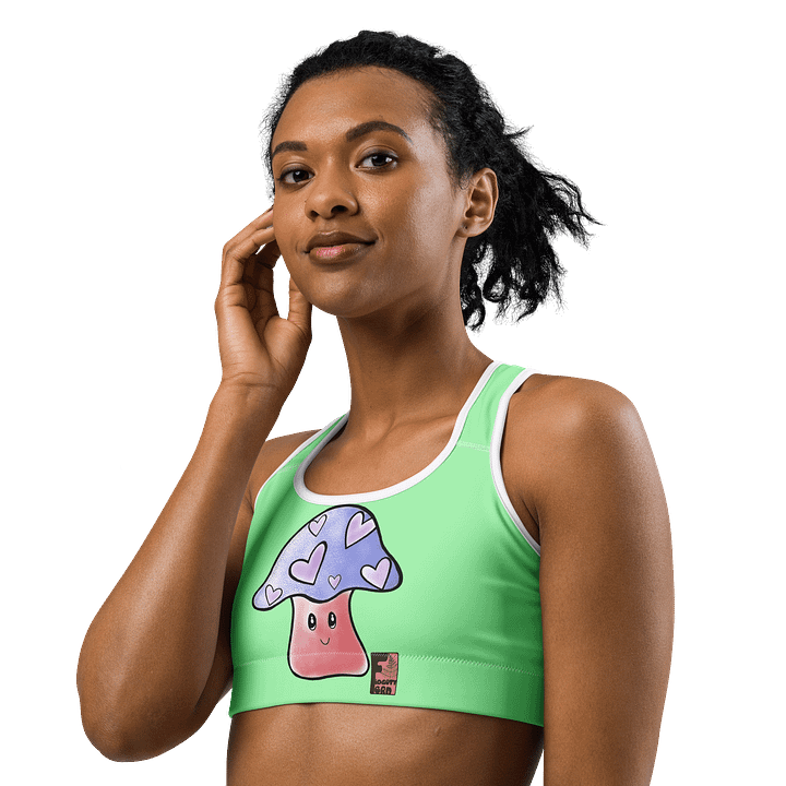 "Mushroom Love" Sports Bra product image (2)