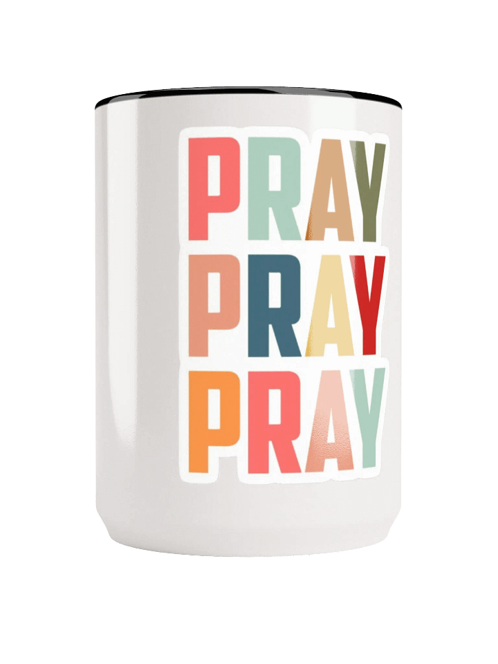 Vibrant Pray Ceramic Mug product image (1)