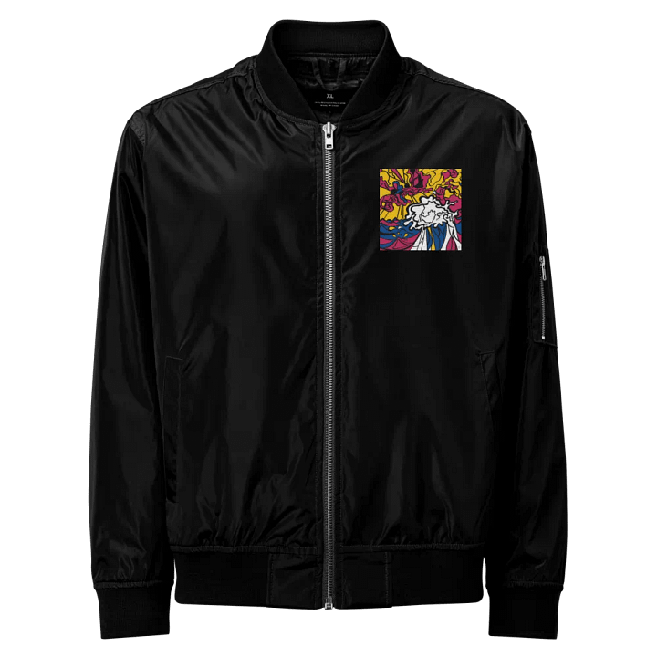 Dynamic Energy Abstract Bomber - Wave at Sunset product image (1)