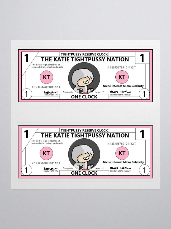 Tightpussy Reserve Clock Stickers product image (1)