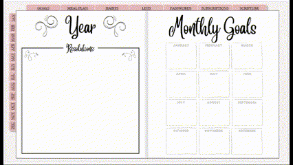 Goodnotes Digital Planning Journal | Clickable Links product image (1)