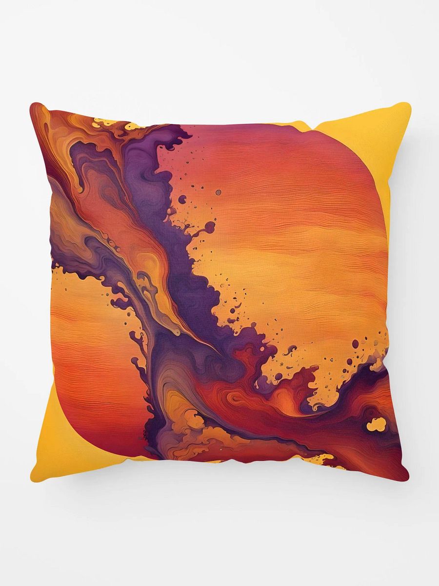 Sunset Inferno Dutch Pour Cushion product image (9)