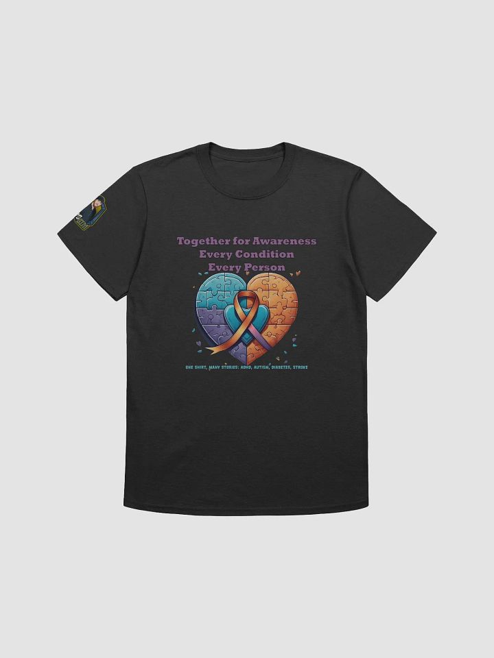 Inclusive Puzzle Heart Awareness T-Shirt product image (1)