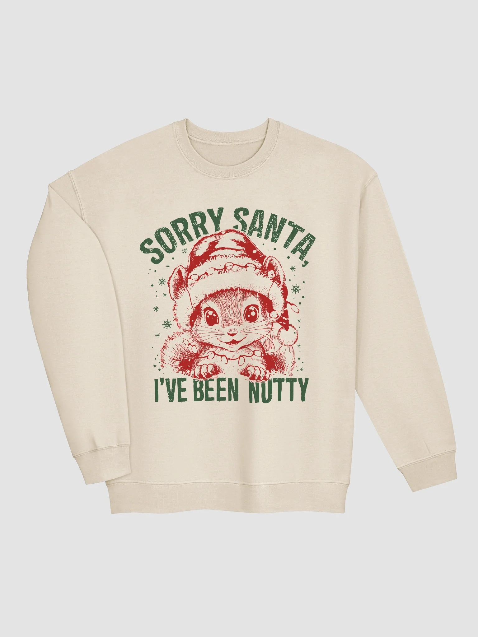Sorry santa Ive been nutty Crewneck product image (16)
