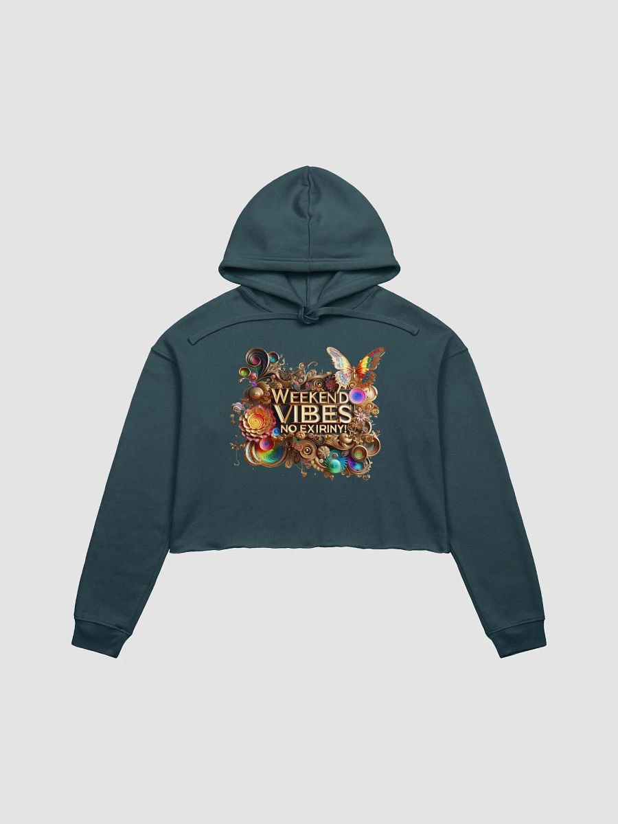Golden Weekend Vibes Crop Hoodie product image (18)