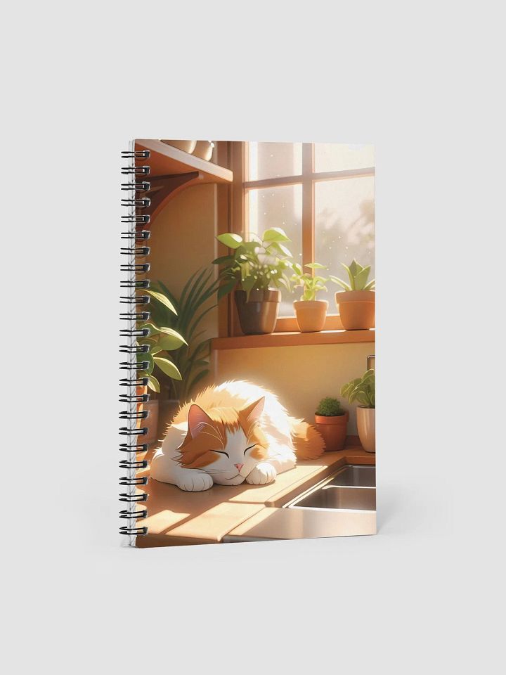 Purrfectly Cozy Spiral Notebook product image (1)