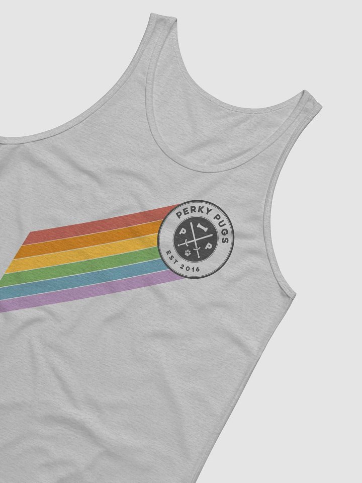 Perky Pride 2024 Retro Stripe Tank product image (2)