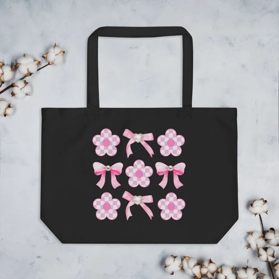 Flowers And Bows Tote product image (3)