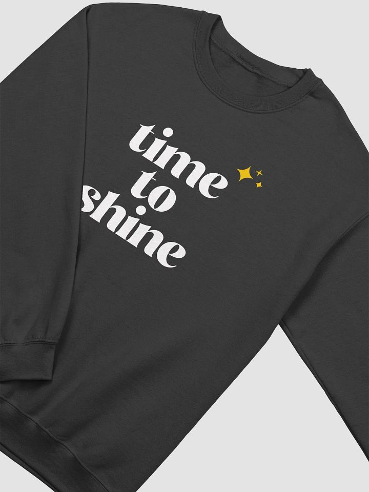 Recital 2025 Crewneck Sweater | Time to Shine | Multiple Colour Options with White Text product image (2)