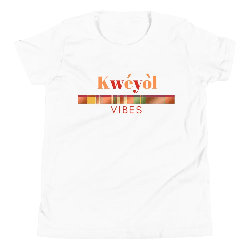 Kwéyòl Vibes Youth T-Shirt product image (85)