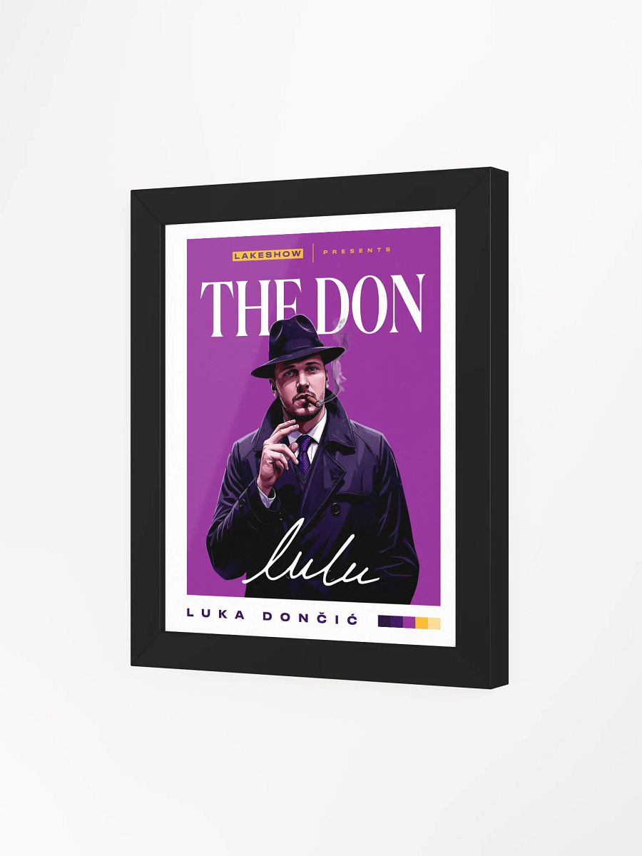 The Don: Luka Dončić Purple Edition Poster product image (9)