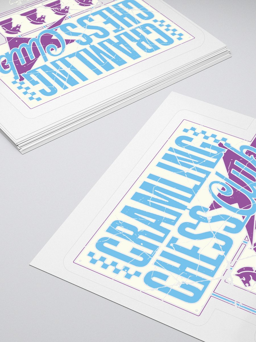 Cramling Chess Club Sticker product image (10)