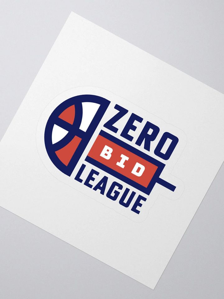 Zero Bid League Sticker product image (4)