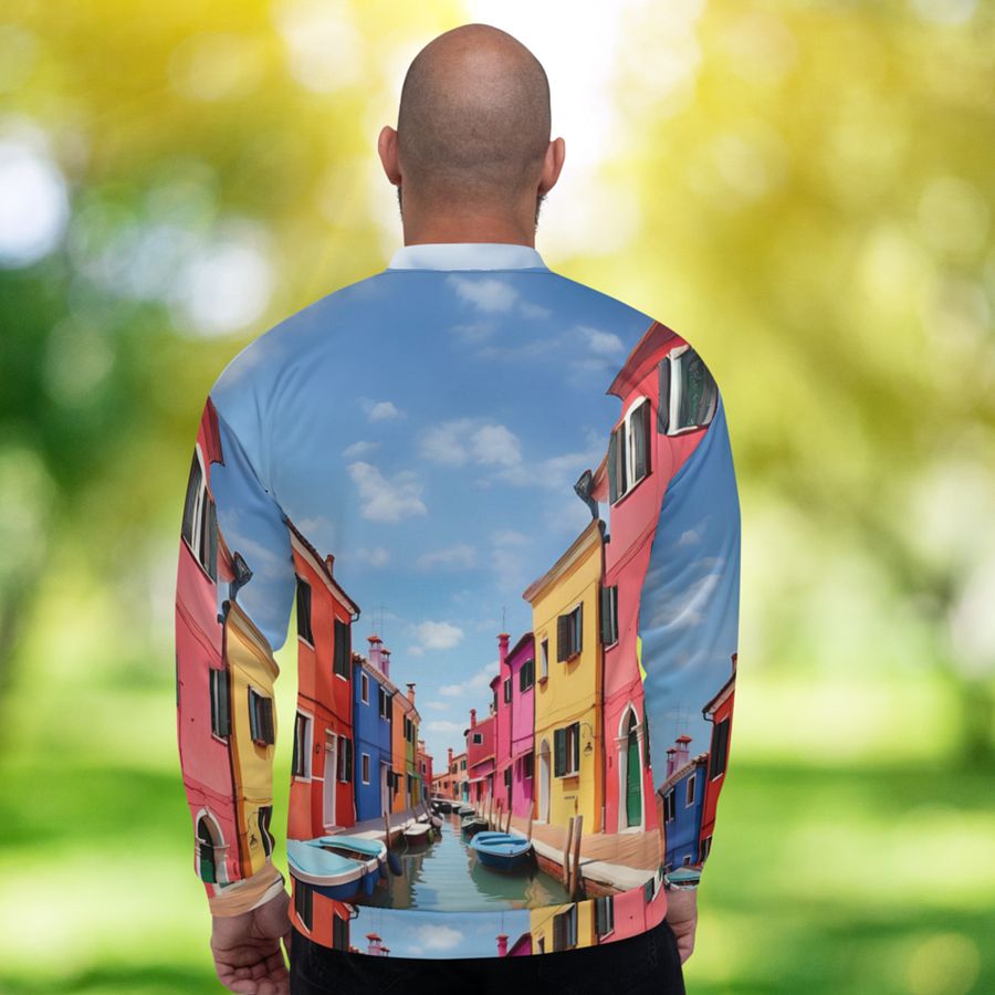 Burano Italy Bomber Jacket product image (6)