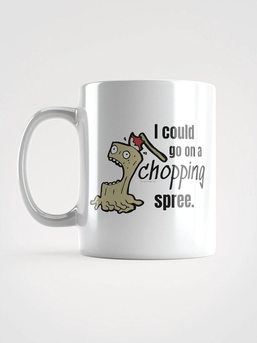 Chopping Spree Black - Small Print Mug product image (6)