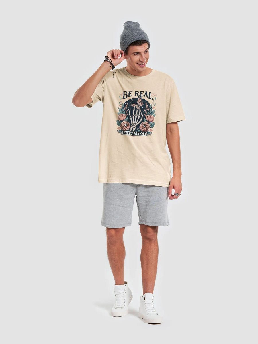 Be Real, Not Perfect Skeleton Hand T-Shirt product image (6)