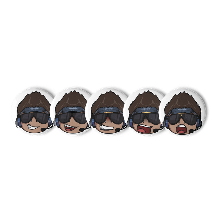 DarkSky Emojis Pin Button Set product image (1)