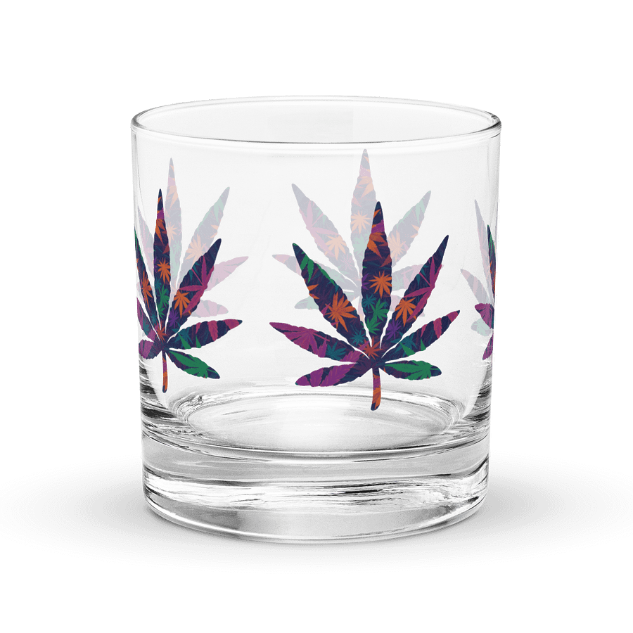 Leafy Leaf Rocks Glass product image (3)