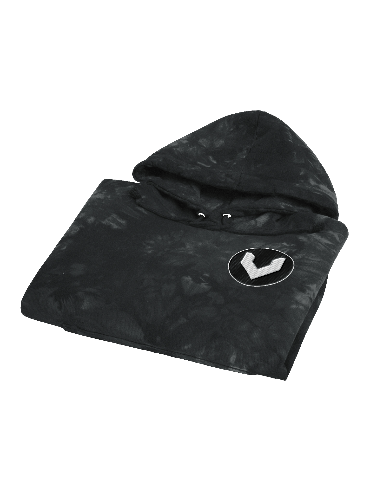 Velocity Black Tie-Dye Hoodie product image (4)