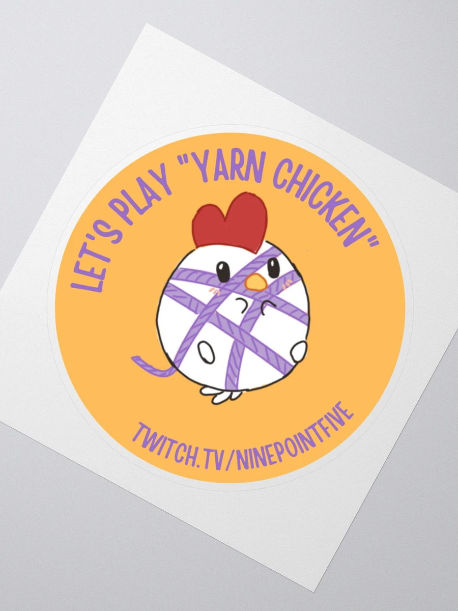 Yarn Chicken Sticker product image (2)