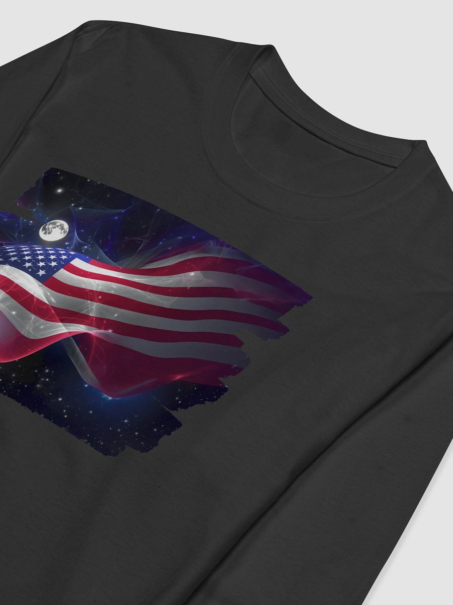 Flying High American Flag Long Sleeve Shirt product image (5)